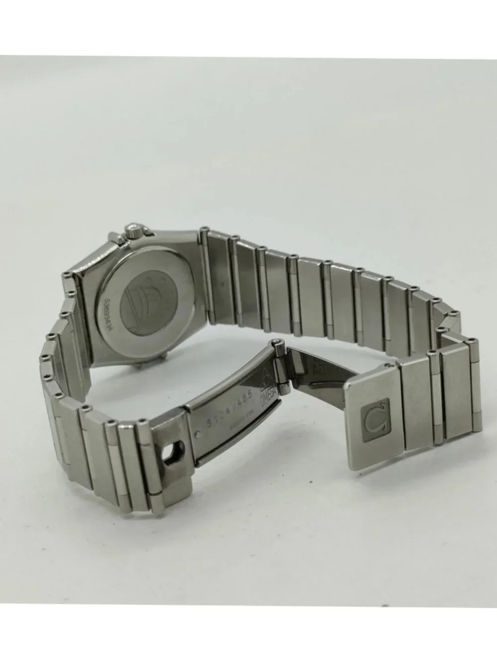 Authentic Vintage Omega Constellation Manhattan Stainless Steel Quartz Watch